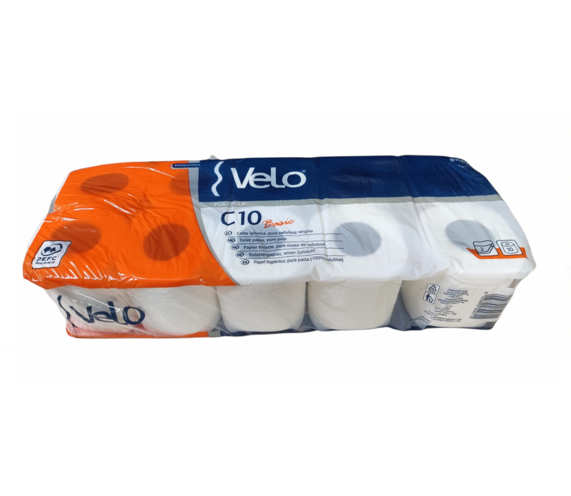 Ca Velo Carta Igenica C10 Pure Pulp 10PZ