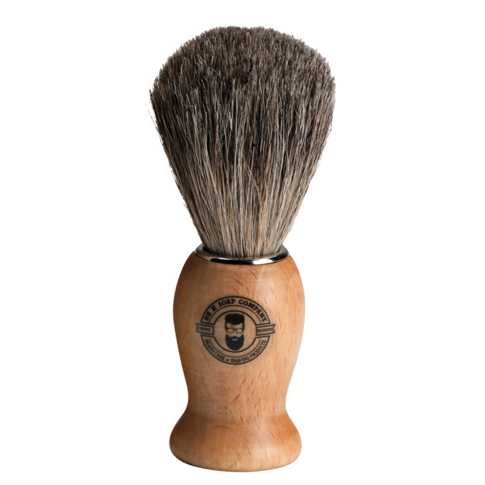 Dr K Pennello Barba Tasso Manico In Legno