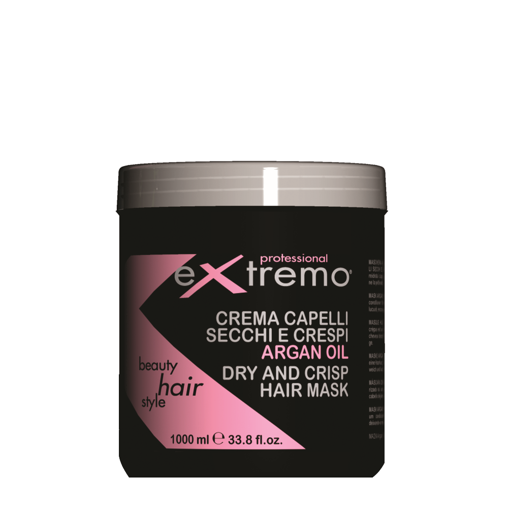 Extremo Crema Capelli Secchi e Crespi Argan Oil Dry and Crisp 1000ml