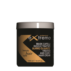 Maschera capelli ricci e trattati burro di karite 1000ml