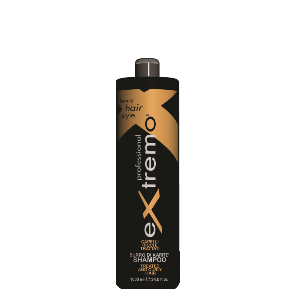 Extremo Shampoo Capelli Ricci e Trattati Burro di Karite 1000ml