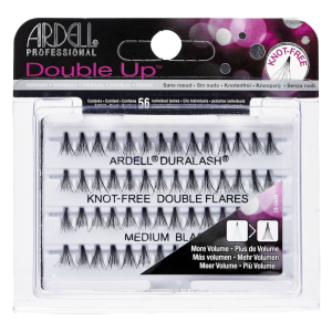 Double up ciglia finte individual medium black