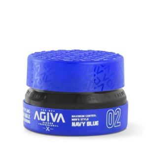 Hair styling aqua wax ultra strong 02 navy blue 155ml