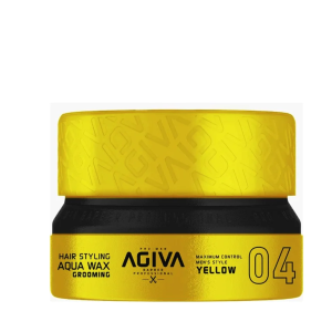 Hair styling aqua wax grooming 04 yellow 155ml