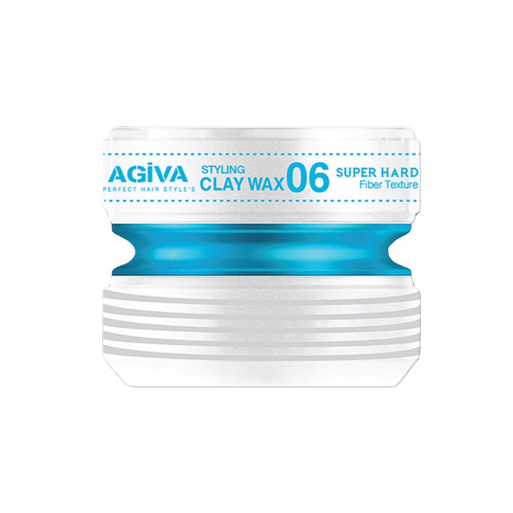 Agiva 0065 Hair Syling Clay Wax Natural Look 06 White 155ML 2605