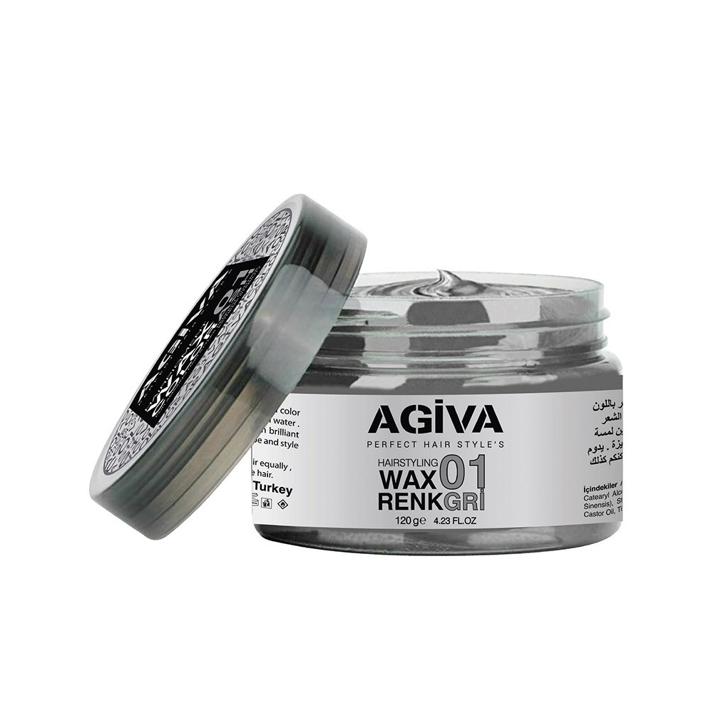 Agiva Styling Color Wax 01 Grey 120GR