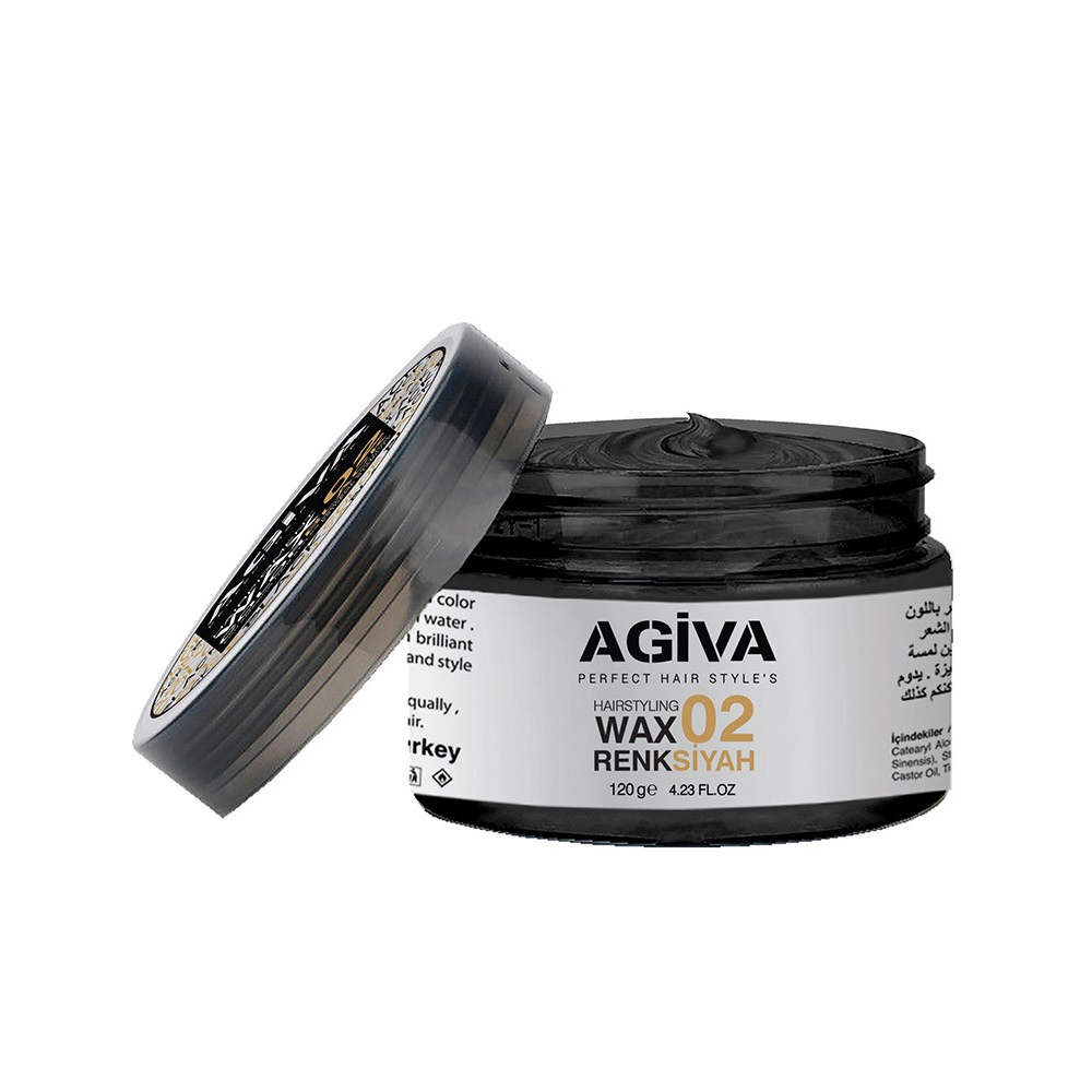 Agiva Styling Color Wax 01 Black 120GR