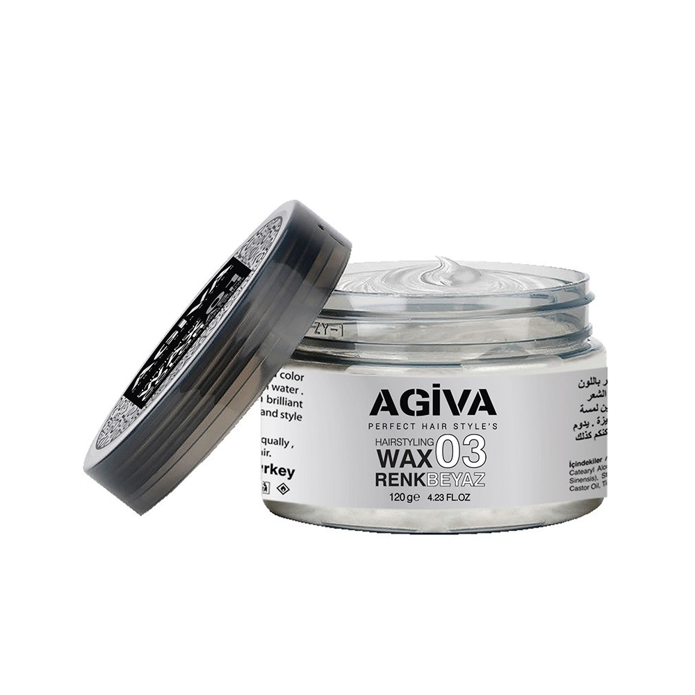 Agiva Styling Color Wax 03 White 120GR