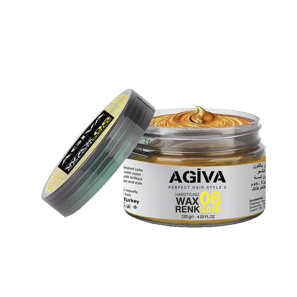 Agiva Styling Color Wax 06 Yellow 120GR