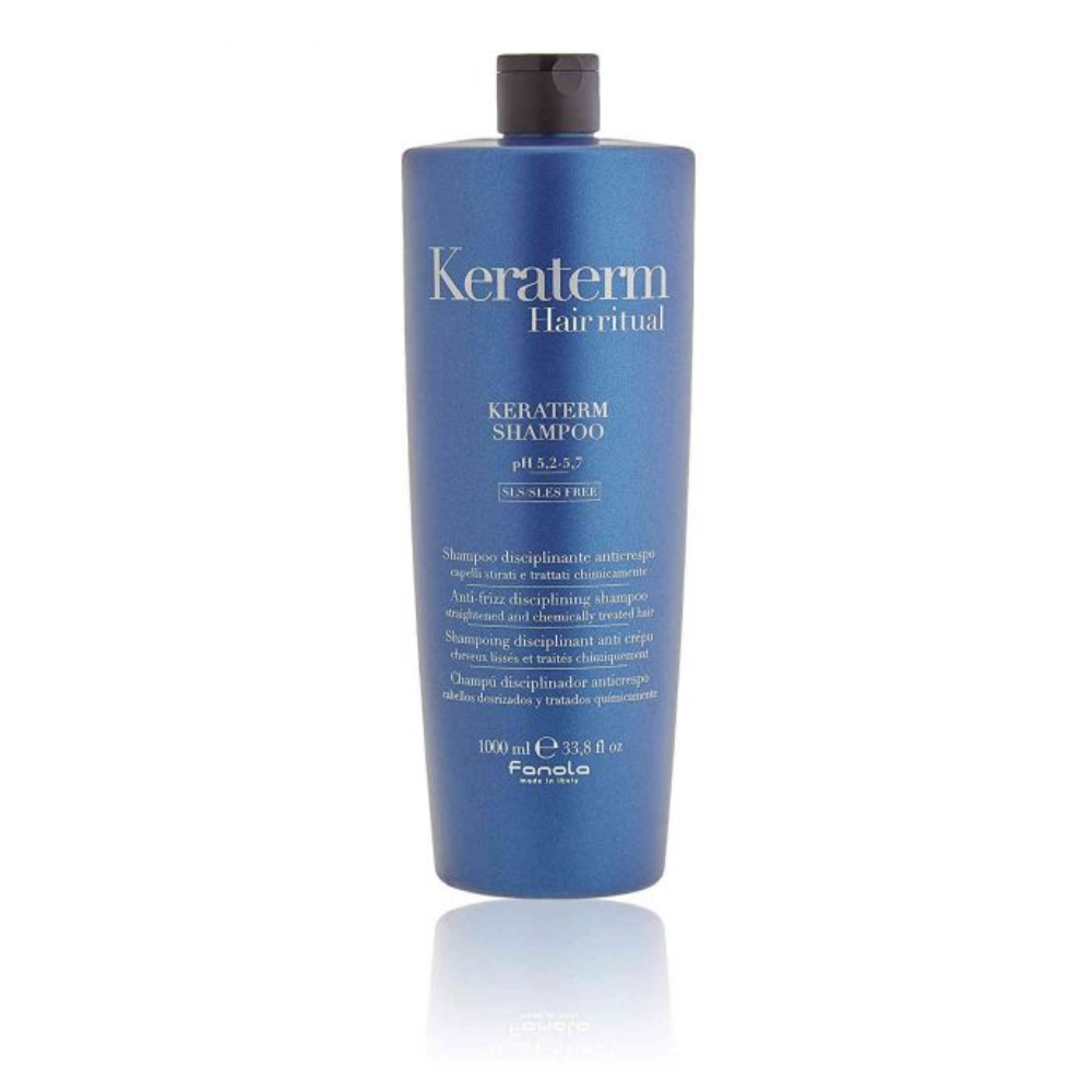 Fanola Shampoo Keraterm Disciplinanate Anticrespo 1000 ML