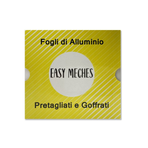 Easy meches fogli alluminio pretagliati e goffrati 200pz