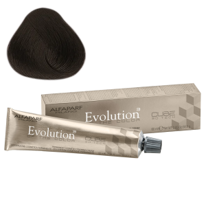 Tinta evolution of the color 60ml 5.75 castano chiaro matte mogano