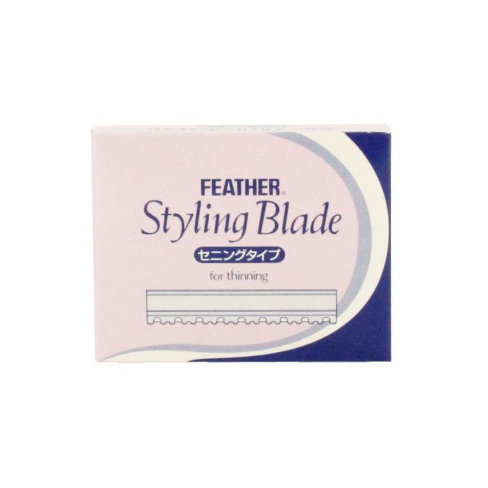 Feather Styling Blade Thinning Lame Sfilzino 10 PZ