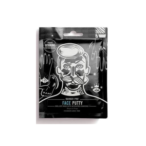 Barber pro face putty black mask 37x7 gr