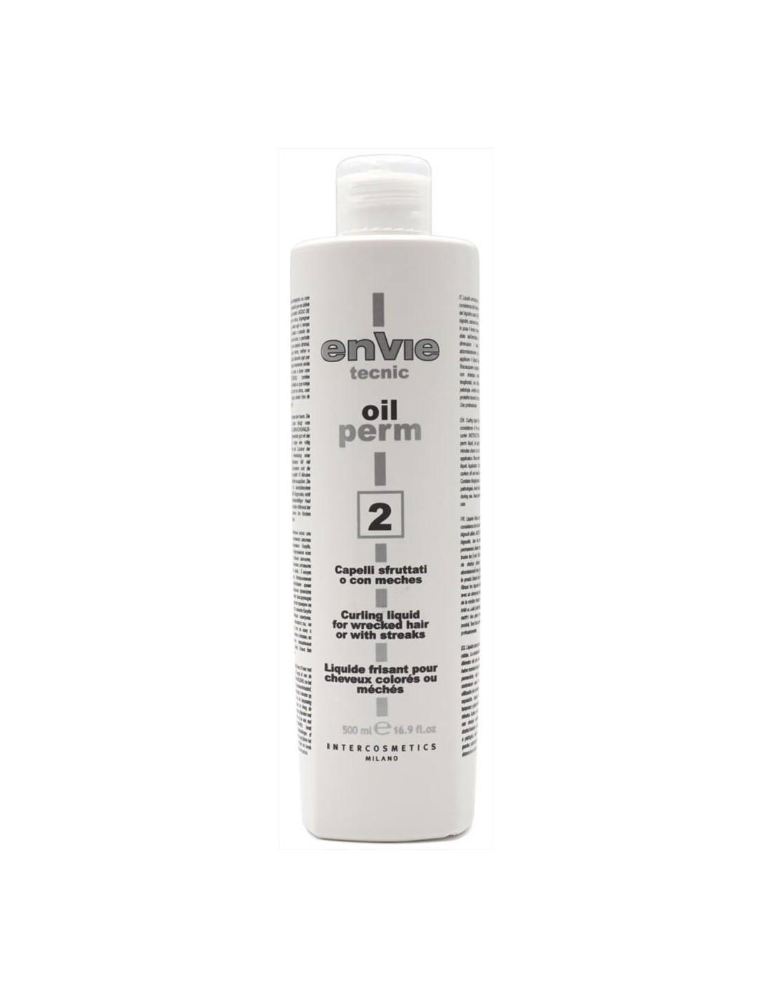 Envie Oil Permanente Tecnic 500ml 2 Capelli Sfruttali o Con Meches