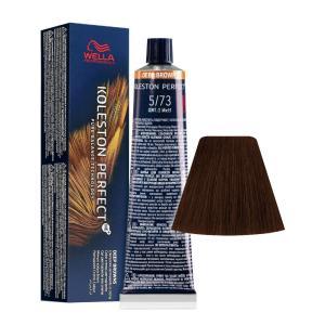 Tinta koleston perfect me 60ml 5/73 castano chiaro sabbia dorato