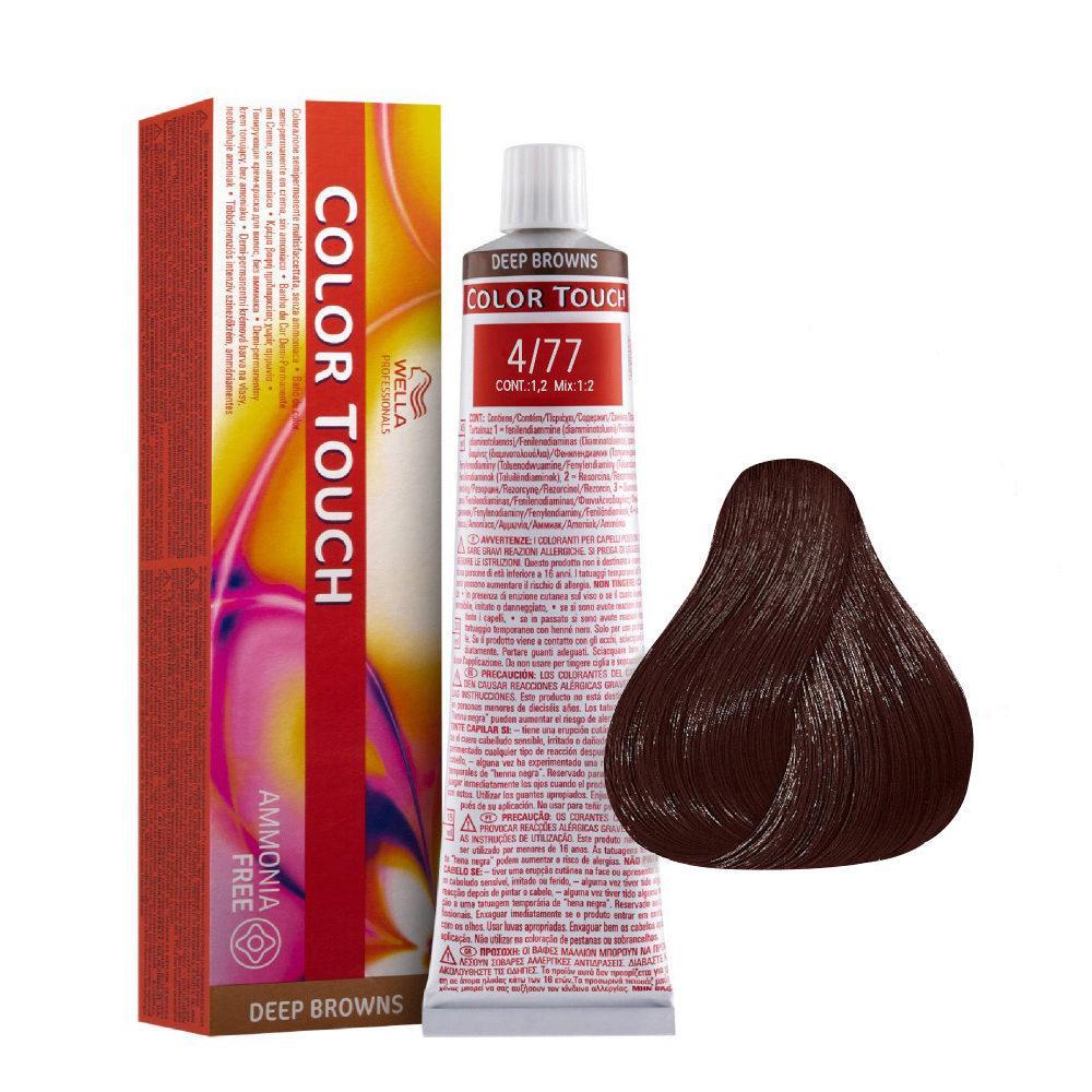 Wella Color Touch Tono Su Tono 60ML 4/77 Castano Medio Sabbia Intenso