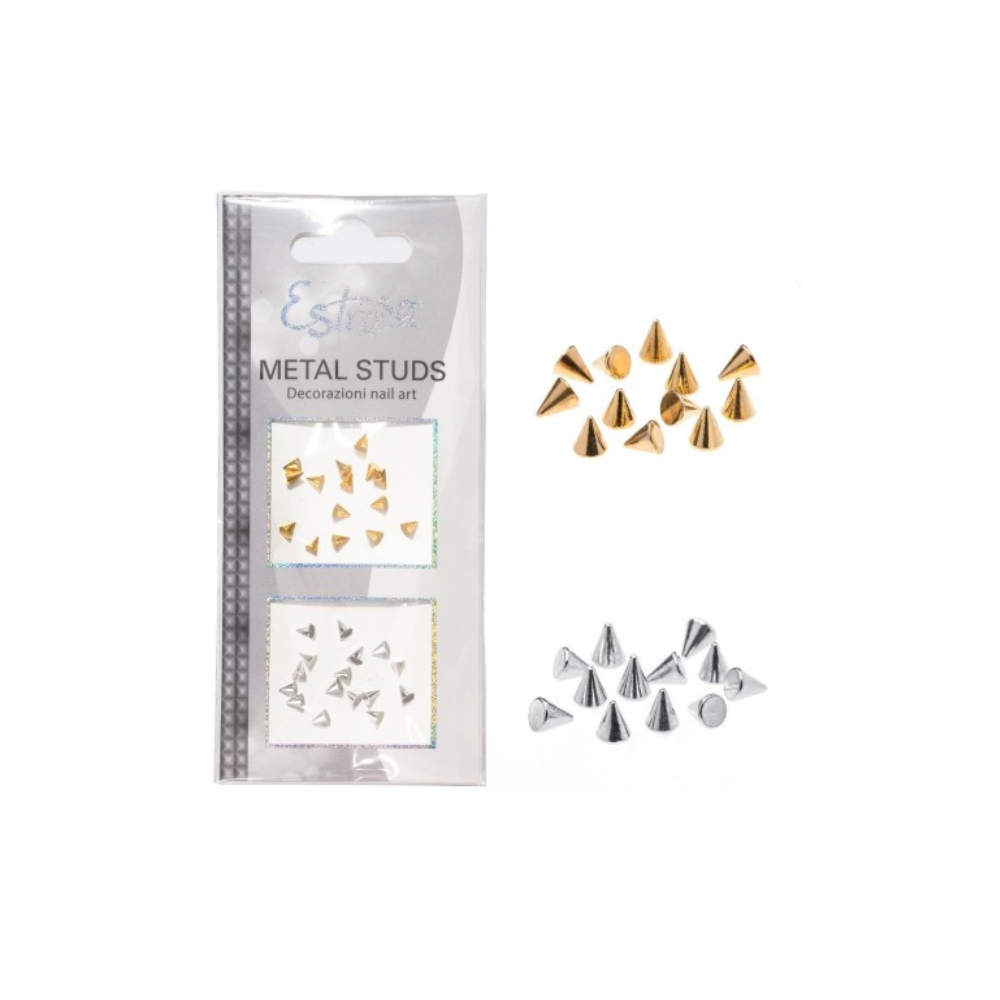 Estrosa Cone 3 mm Borchie Metal Studs