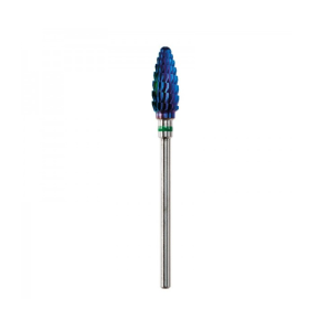 Punta per fresa conica strong blue titanium