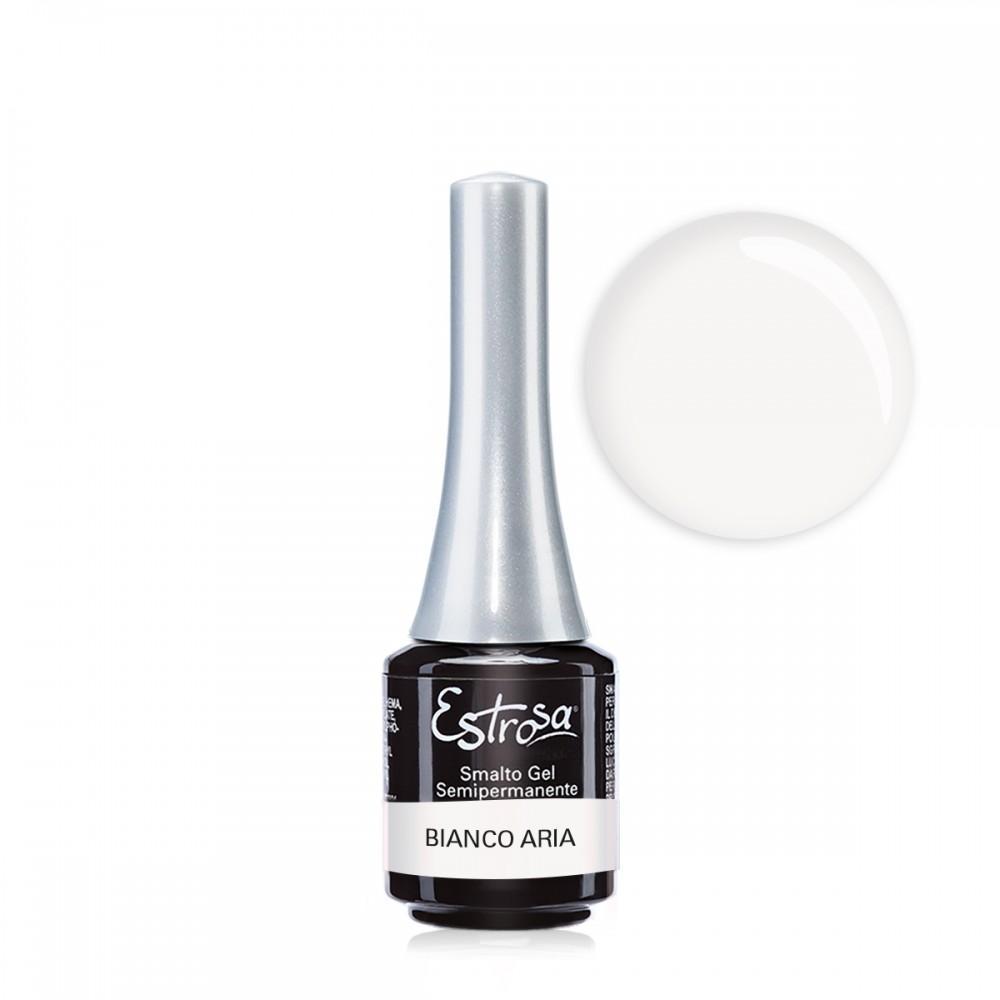 Estrosa Smalto Gel Semipermanente Mini 7ML Bianco Aria