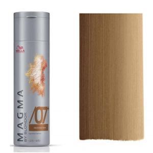 Magma by blondor decolora e colora 120gr /07+ sabbia naturale intenso