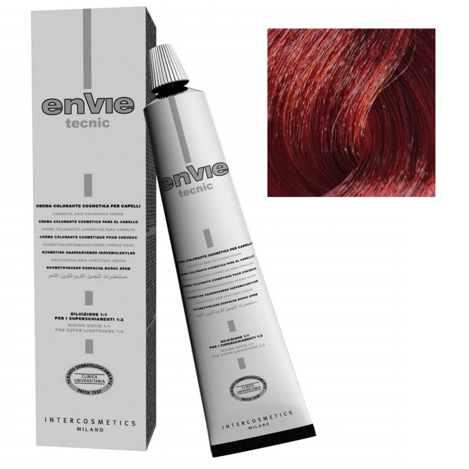 Envie Tinta in Crema Tecnic 100ml 8.66 Biondo Chiaro Rosso Intenso