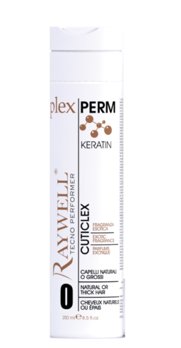 Raywell Permanente Plex Perm Cuticlex 250ml 0 Capelli Naturali 