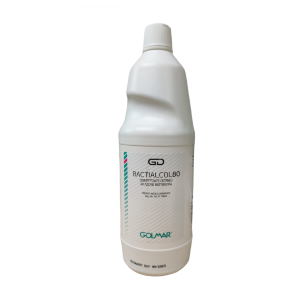 Golmar Bactialcol 80 Disinfettante Battercida Cutaneo