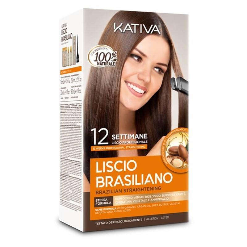 Kativa Liscio Brasiliano 12 Settimane Kit 4 PZ