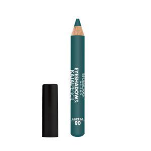 Eyeshadow & kajal pencil teal green pearly 8