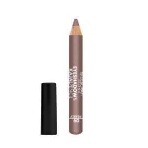 Eyeshadow & kajal pencil gold finish pearly 9