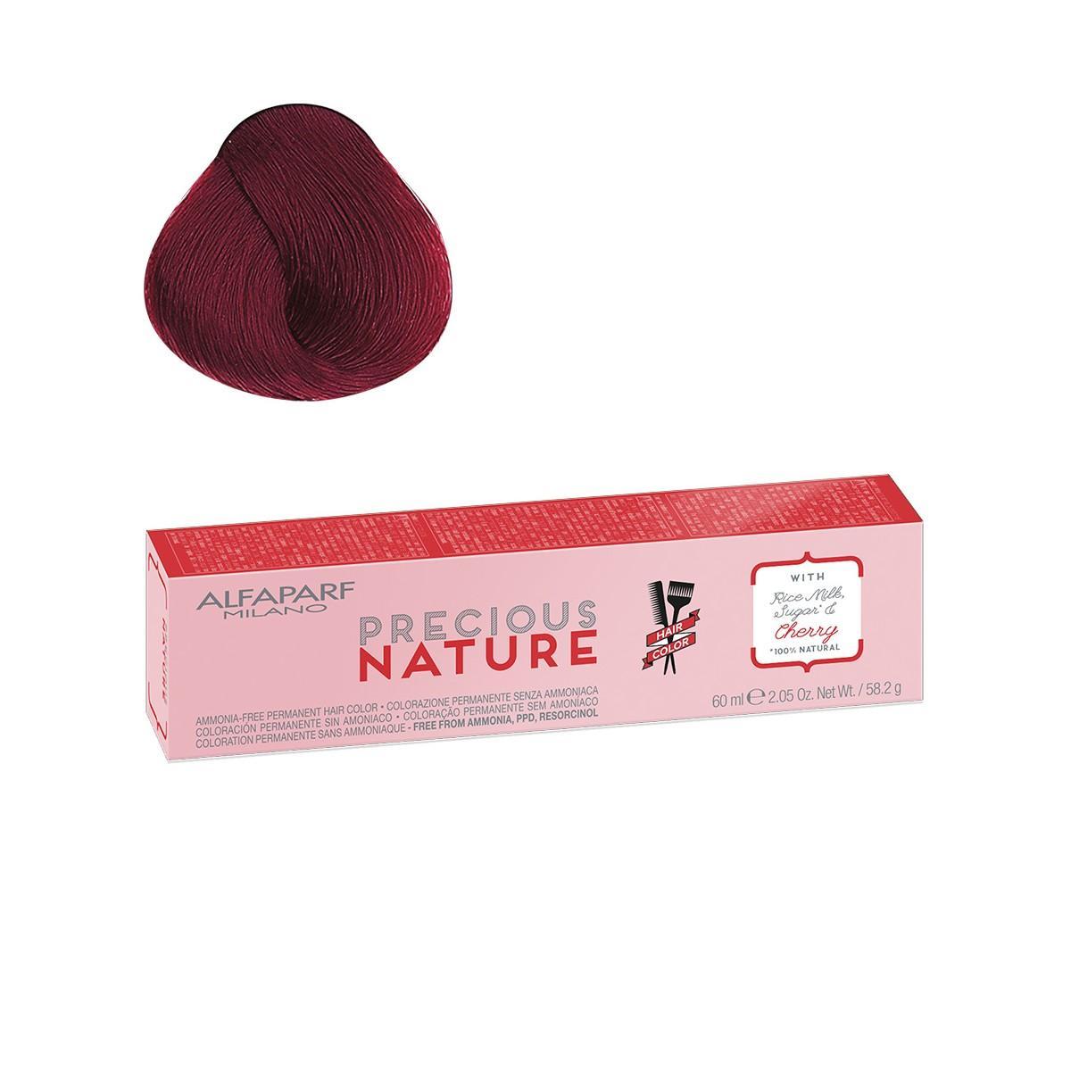 Alfaparf Tinta Senza Ammoniaca Precious Nature 60ML 5.66 Castano Chiaro Rosso Intenso  