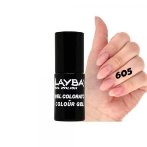 Semipermanente layba gel polish 605