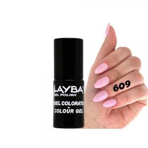 Semipermanente layba gel polish 609