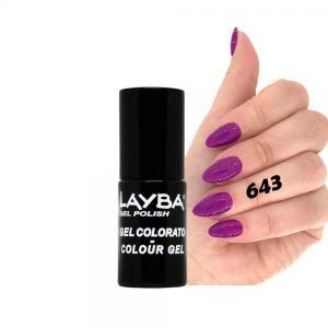 Semipermanente layba gel polish 643