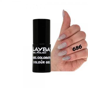 Semipermanente layba gel polish 686