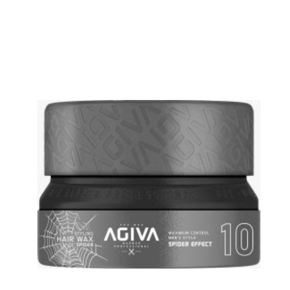 Agiva 0004 Hair Styling Wax 10 Gel Spider Grey 155ML