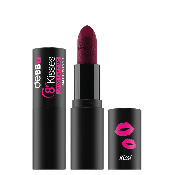 Debby Lipstick 8H Kisses Long Lasting 10