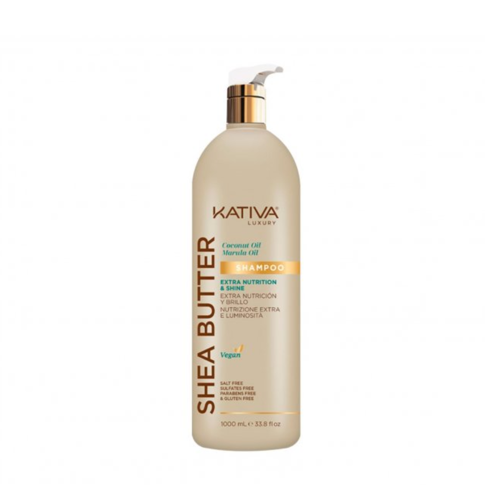 Kativa Shea Butter Shampoo Extra Nutrizione E Luminositu00e0 1000ML