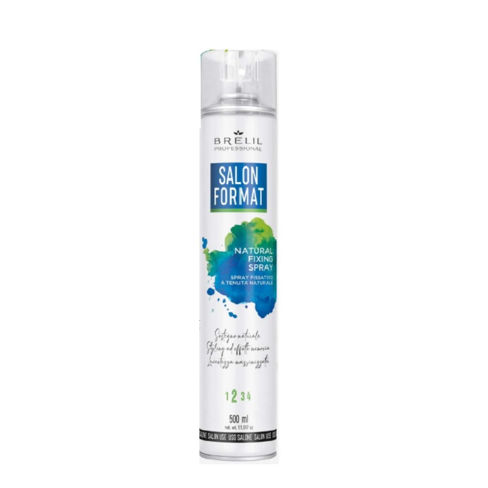 Brelil Salon Lacca Natural Fixing Spray 500ML