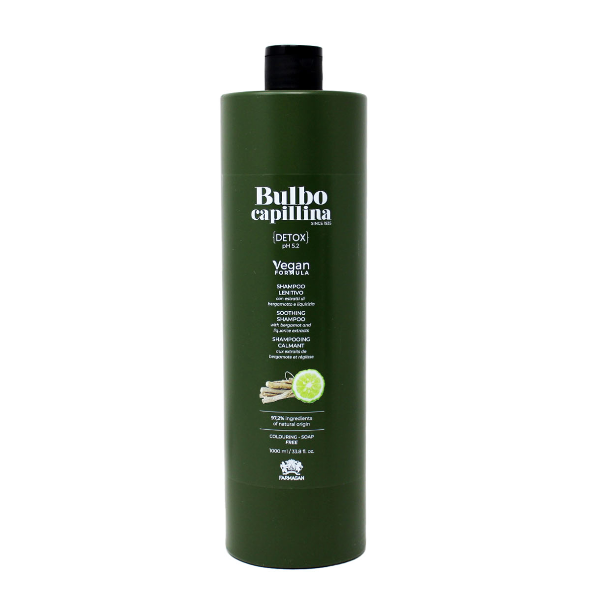 Farmagan Bulbo Capillina Detox Shampoo 1000ML