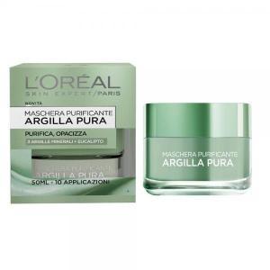 L'oréal maschera argilla pura purificante 50ml