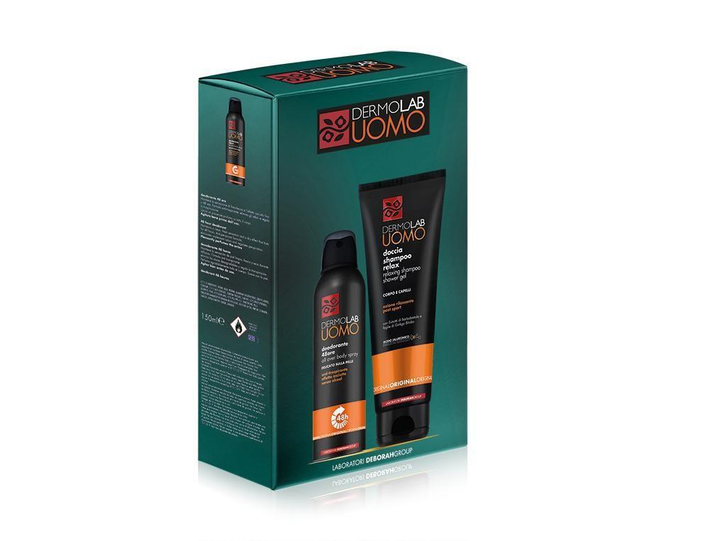 Dermolab Cofanetto Uomo Deodorante + Shampoo