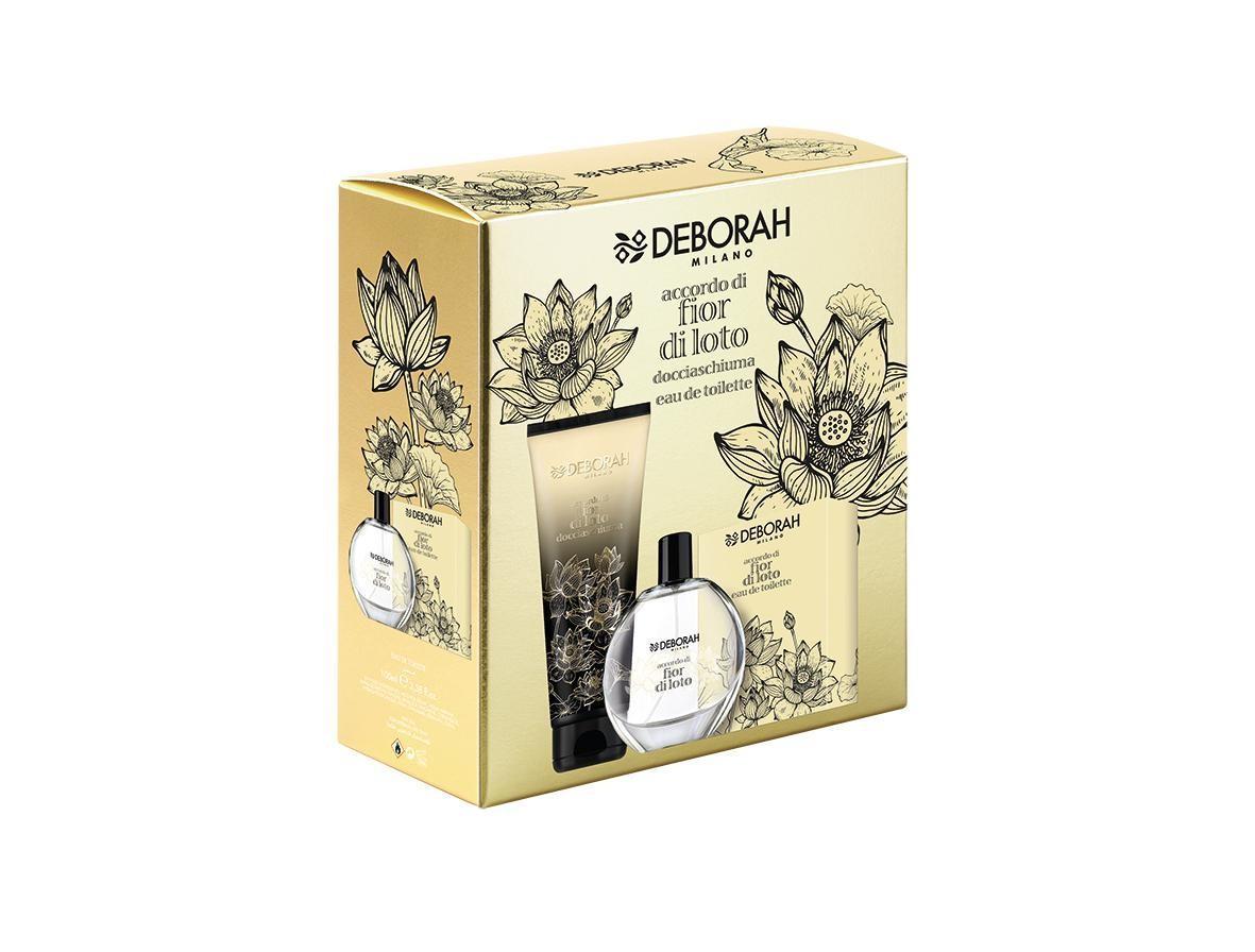 Deborah Eau De Toilette Fior Di Loto 100 ML + Docciaschiuma 250 ML