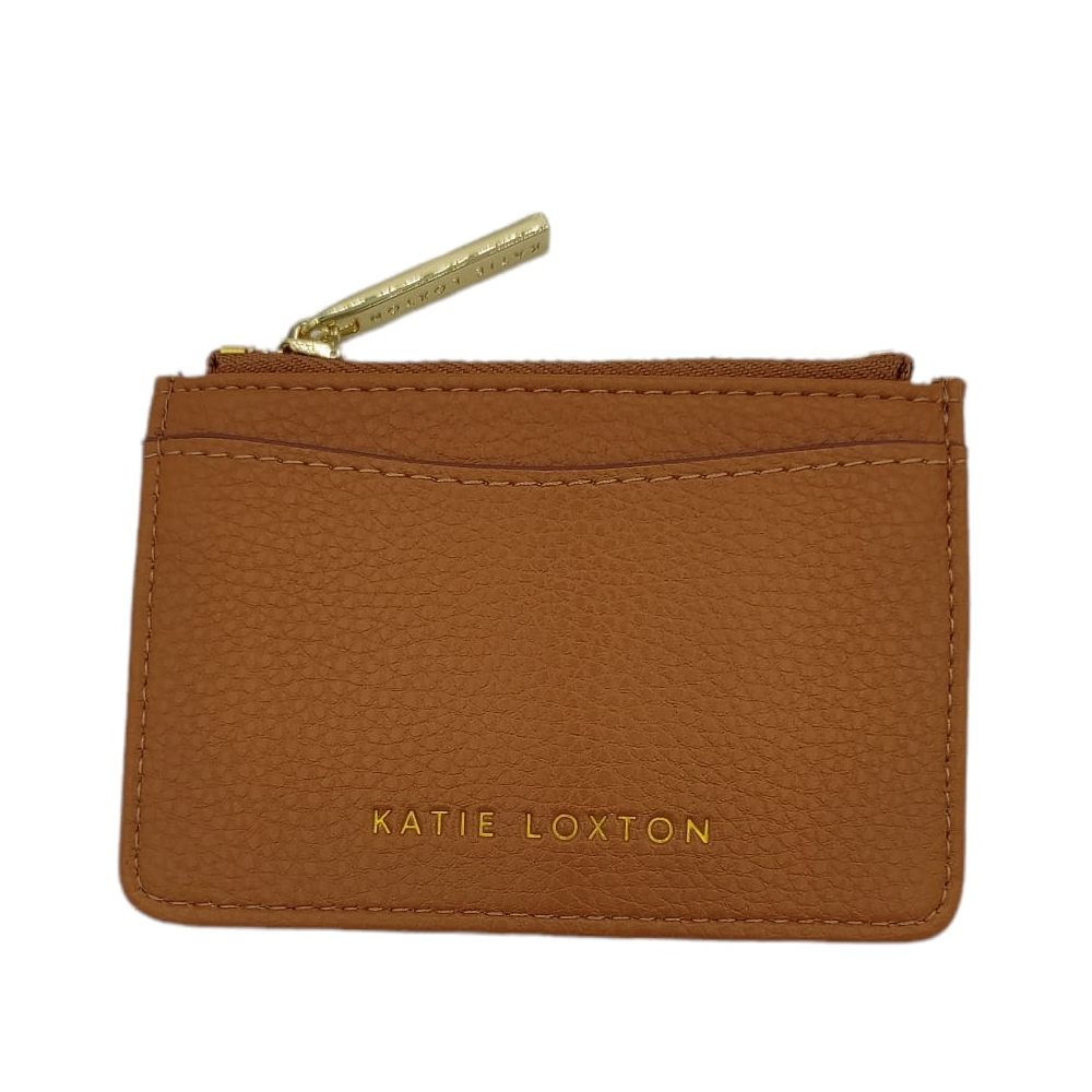 Katie Loxton Carte Cara Cardholder Dark Amber