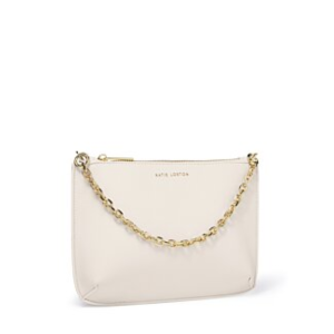 Astrid chain clutch off white