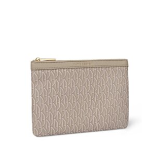 Signature pouch taupe