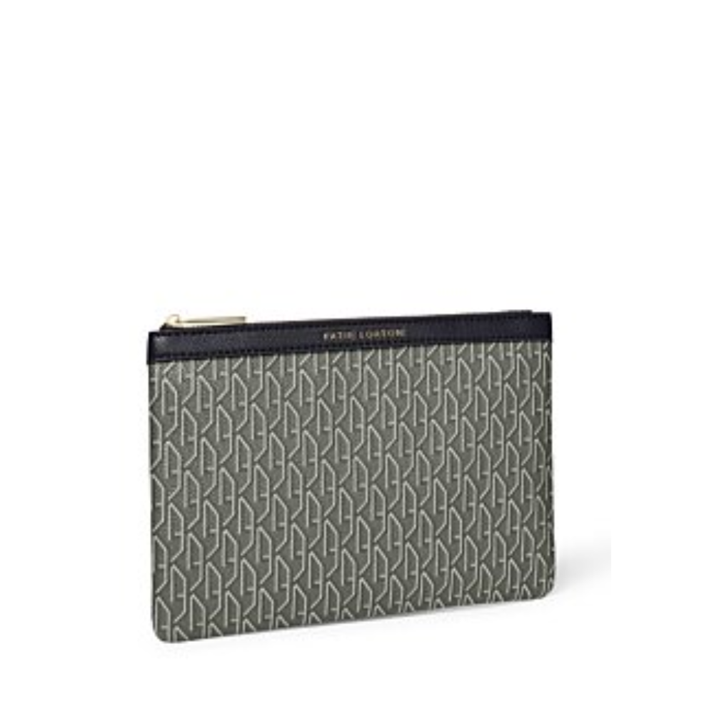 Katie Loxton Signature Pouch Black Klb2736