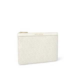 Signature pouch off white