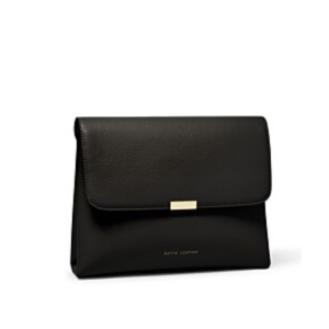 Lea clutch bag black